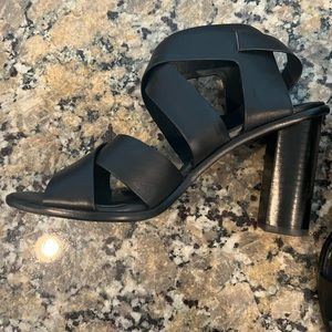 Joie Classic black open toed heel